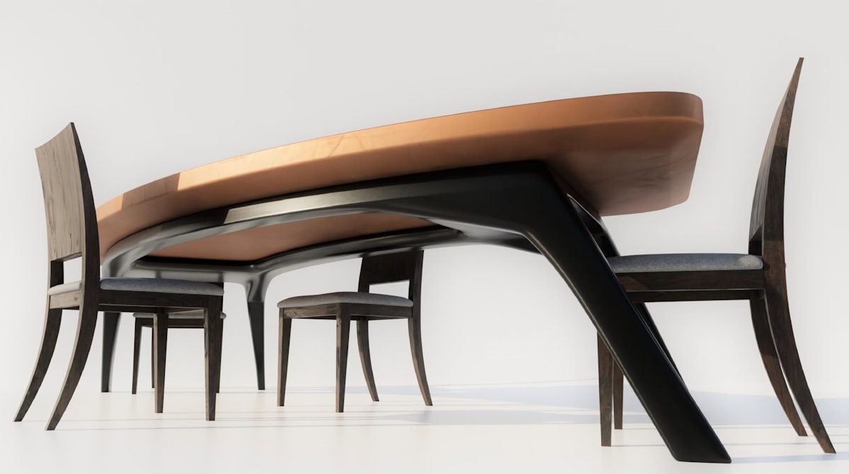 3d model/rendering. related to Elevate Your Home Decor with a Contemporary Sideboard Table
