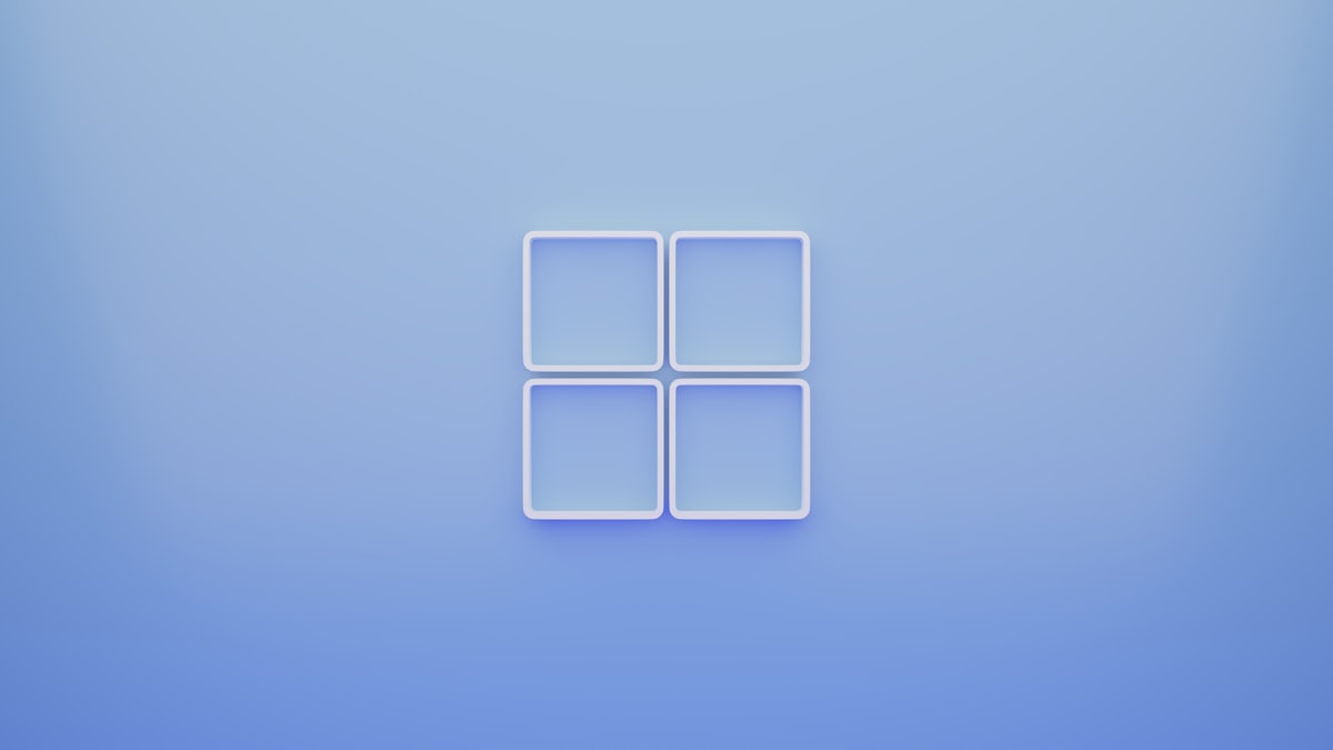 a blue background with a white square in the middle related to Maximize Your Windows: The Ultimate Guide to Extra-Long Valances