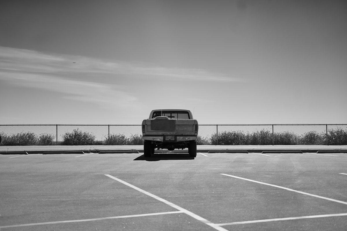 a car parked in a parking lot related to Durable Solutions for Your Hauling Needs