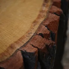 A close up of a piece of wood related to The Ultimate Guide to Choosing the Perfect Log Bed Frame