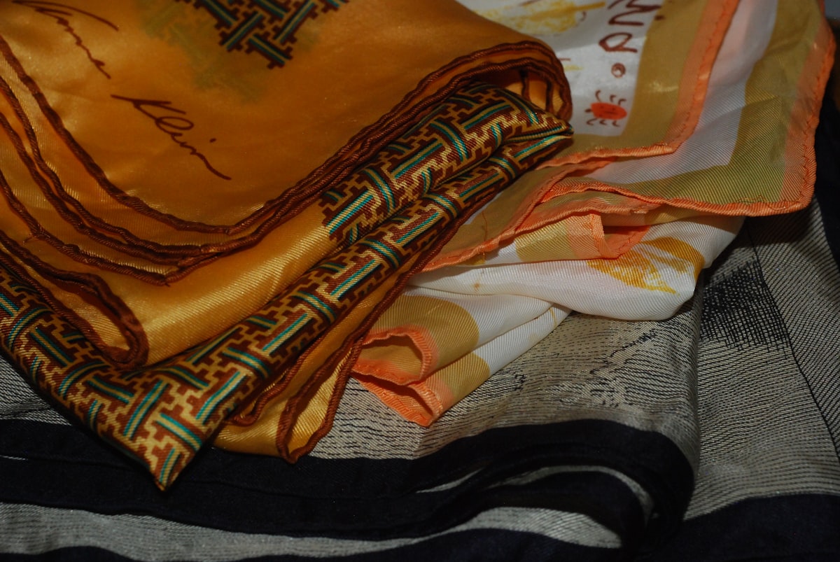 a close-up of some socks related to How to Drape a Valance Scarf