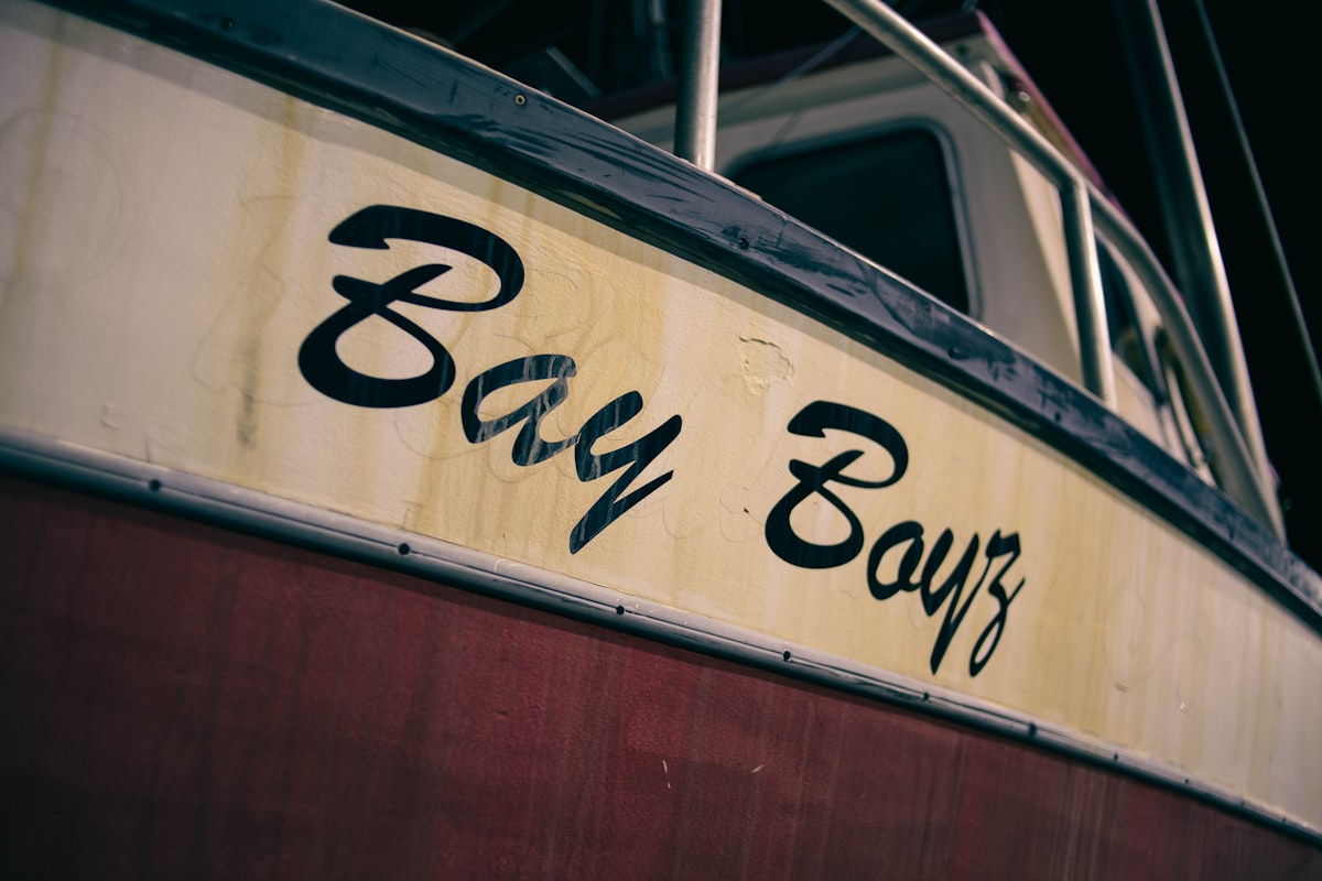 a close up of the side of a boat related to Relaxation Awaits: A Guide to Put-in-Bay Bed and Breakfast