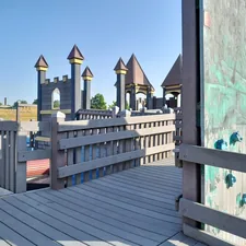 A fun children's playground. related to The Ultimate Guide to Choosing the Perfect Castle Toddler Bed