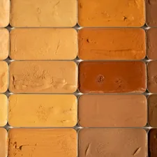 a group of different colors of paint on a wall related to Warm Up in Style: The Ultimate Guide to Chiminea Clay Outdoor Fireplace
