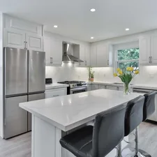 a kitchen with a sink and a window related to White Kitchen Valances: A Comprehensive Guide