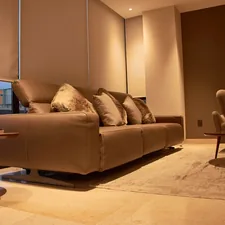 a living room filled with furniture and a large window related to Transform Your Space: The Ultimate Sofa Bed Chaise Guide