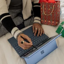 a person using a laptop related to Discover the Ultimate Home Shopping Experience