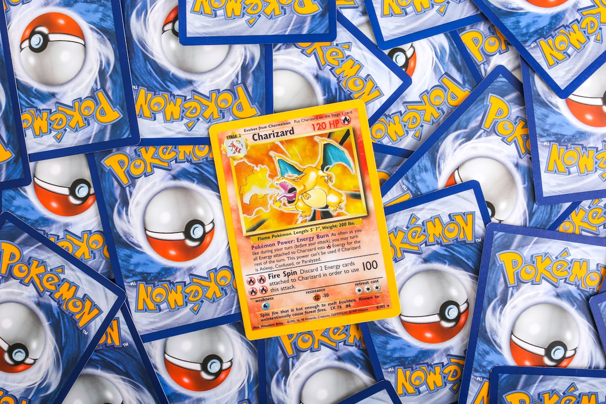 a pile of pokemon trading cards sitting on top of each other related to Catch Some Z's with Pokémon Bedding Full: The Ultimate Guide