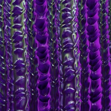 a purple curtain with a lot of holes in it related to Lavender Valance Curtains