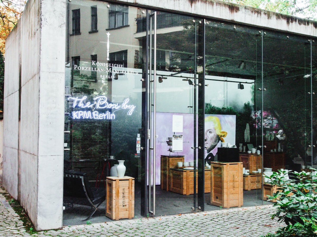 a store front with a sign related to The Bed Shop LA: Your One-Stop Destination for Dreamy Slumber