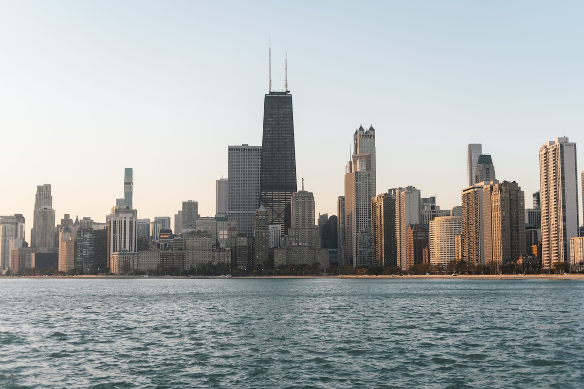 a view of a city from the water related to Chicago Bed Bug Experts: Your Ultimate Guide to Pest Control