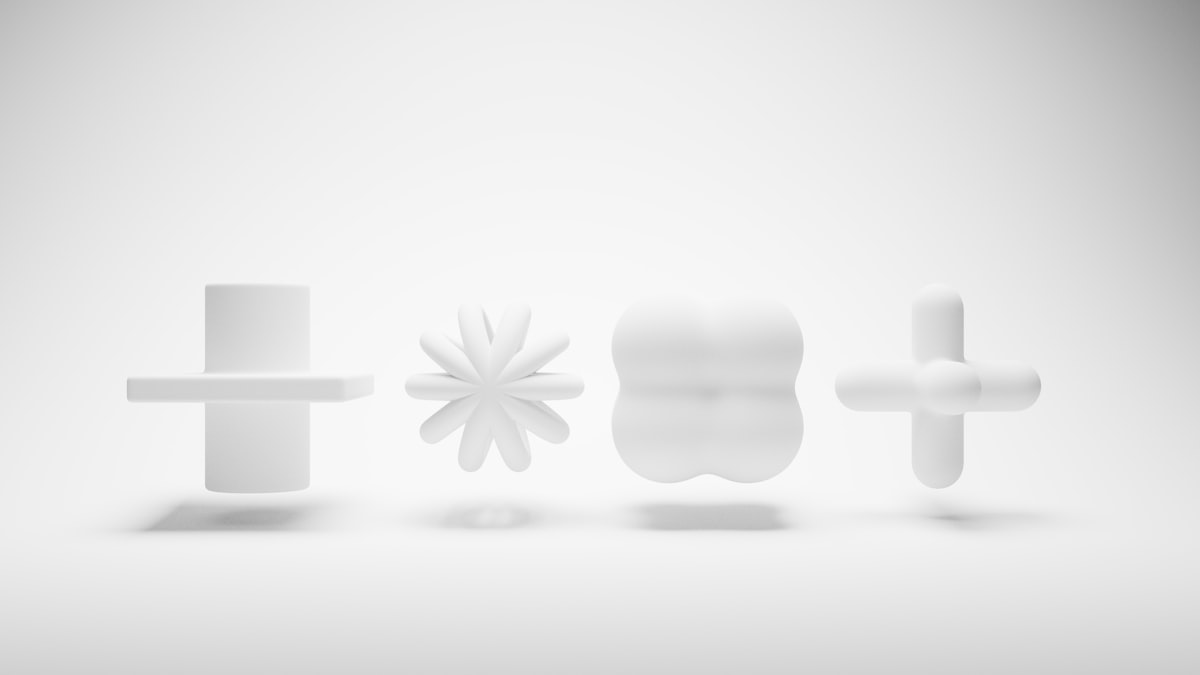 Abstract Background 3D Render related to Types of Valances