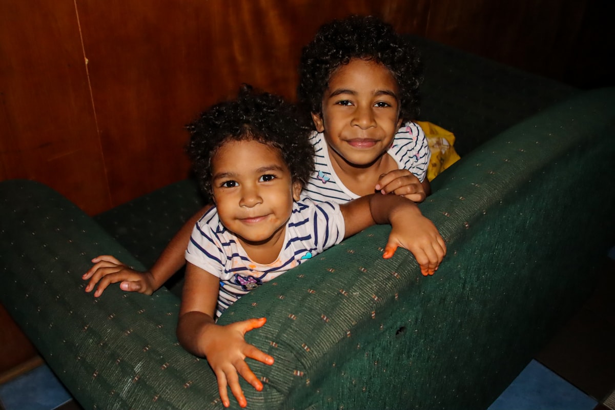 Adorable, sweet and playful sisters in one amazing Fijian family. related to Revolutionizing Childhood Sleep: The Ultimate Guide to Crib-to-Twin Bed Conversions