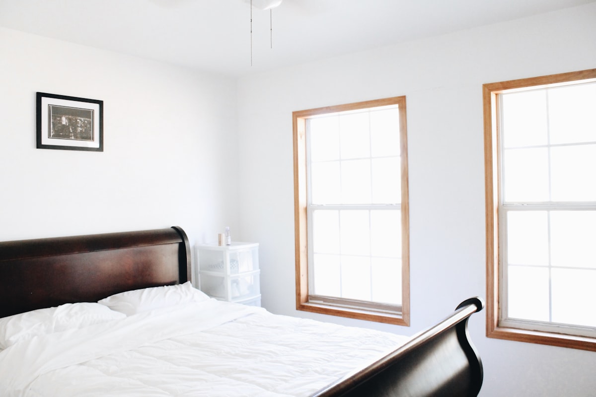 another photo of my bedroom in 2017 related to Transform Your Bedroom with a White Coverlet from Target: Three Unique Ways to Style It