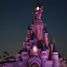 architectural photography of white and blue castle related to Dreaming of Royalty: The Allure of Princess Castle Beds