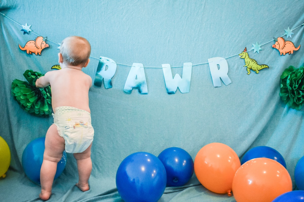 Baby's 1st Birthday related to Dino-Mite: Choosing the Perfect Dinosaur Crib Bedding for Your Little One