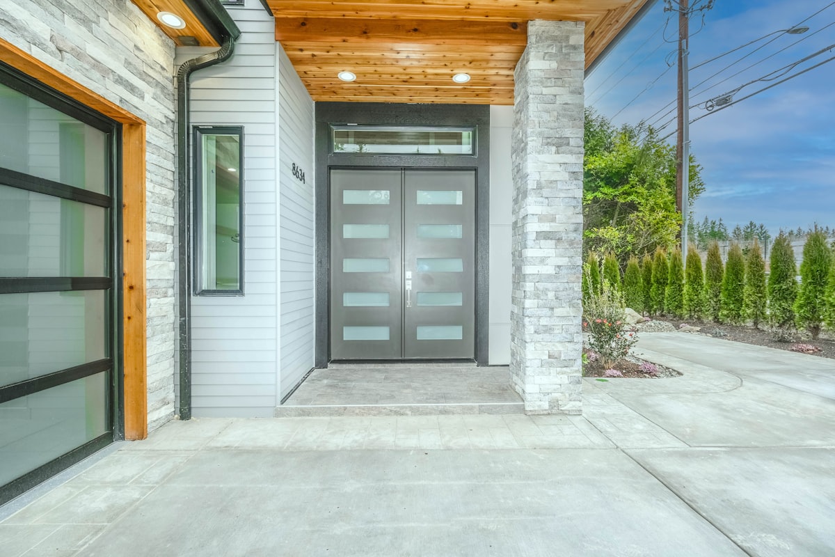 beautiful modern home related to Maximizing Impact: Entryway Designs for Small Spaces