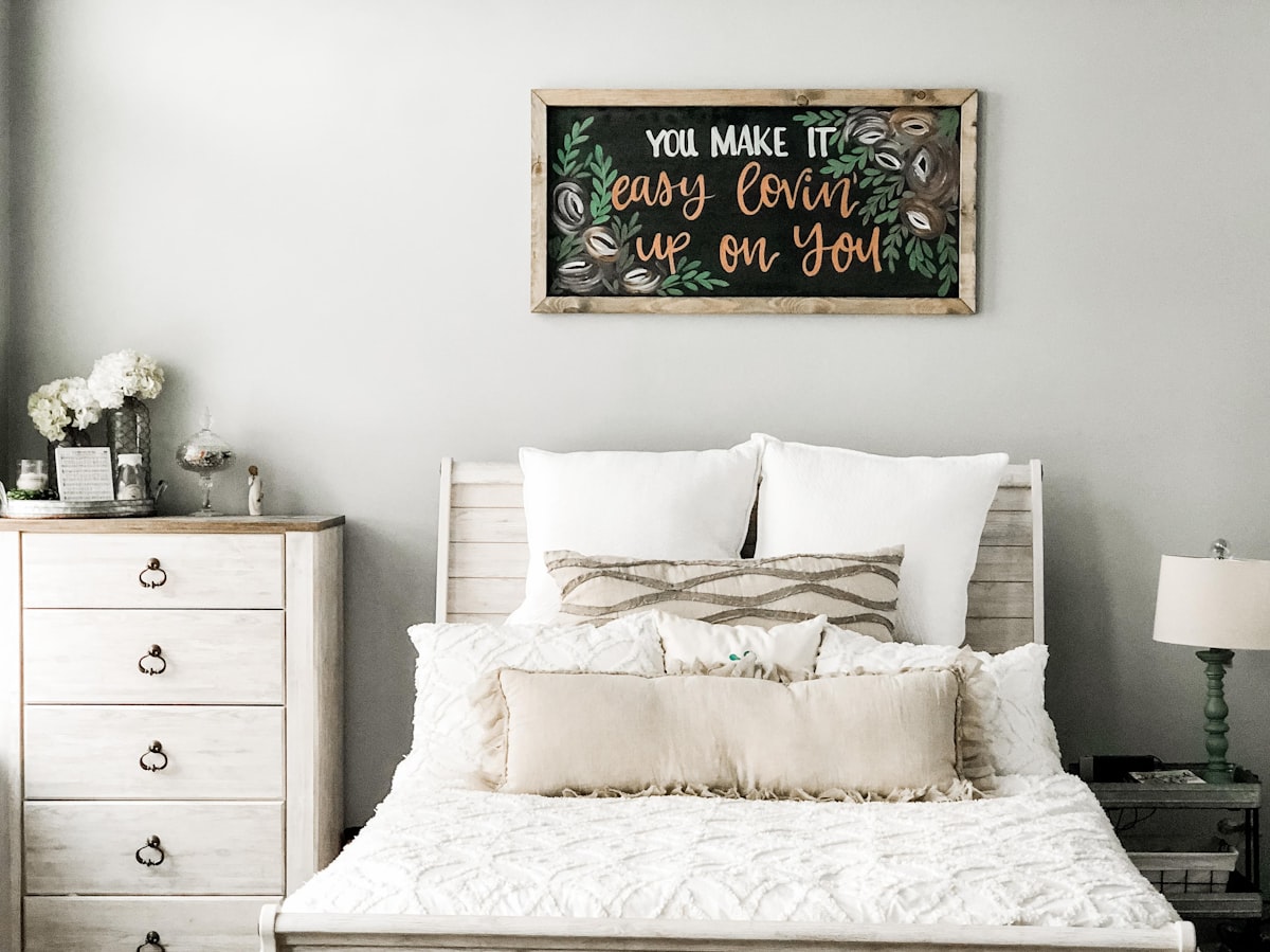 Bedroom related to Elevate Your Bedroom Style: Above Bed Decor Ideas