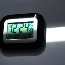 black and gray digital wall clock related to Discover the Best Digital Food Scale at Bed Bath & Beyond