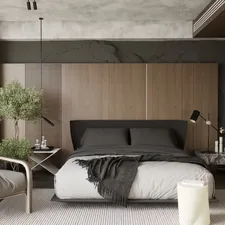 black and white bedroom related to Elevate Your Bedroom with Stylish Valance Curtains