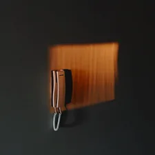 black and white wall mounted home phone related to Enhance Your Entryway With a Stylish Key Holder