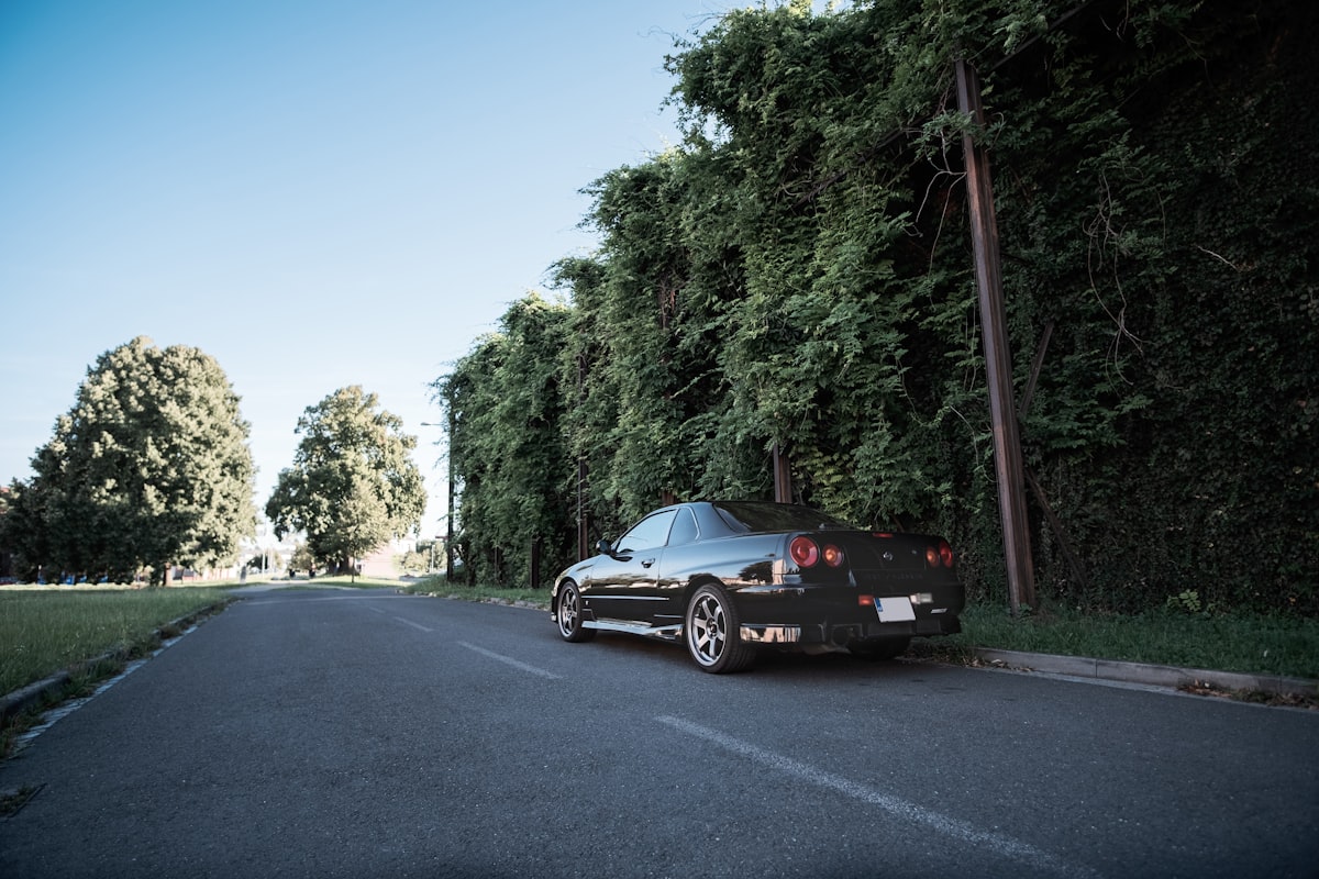 black coupe on road near green trees during daytime related to VW Golf MK5 GTI Rear Valance Bumper