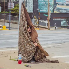 Bought a man lunch today. related to Sneak in Style: Master the Art of Camouflage with Your Queen-Size Camo Bed in a Bag
