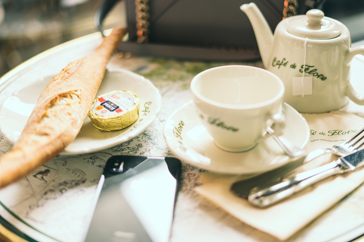 Breakfast at Cafe de Flore related to Charming Stays in the City of Lights