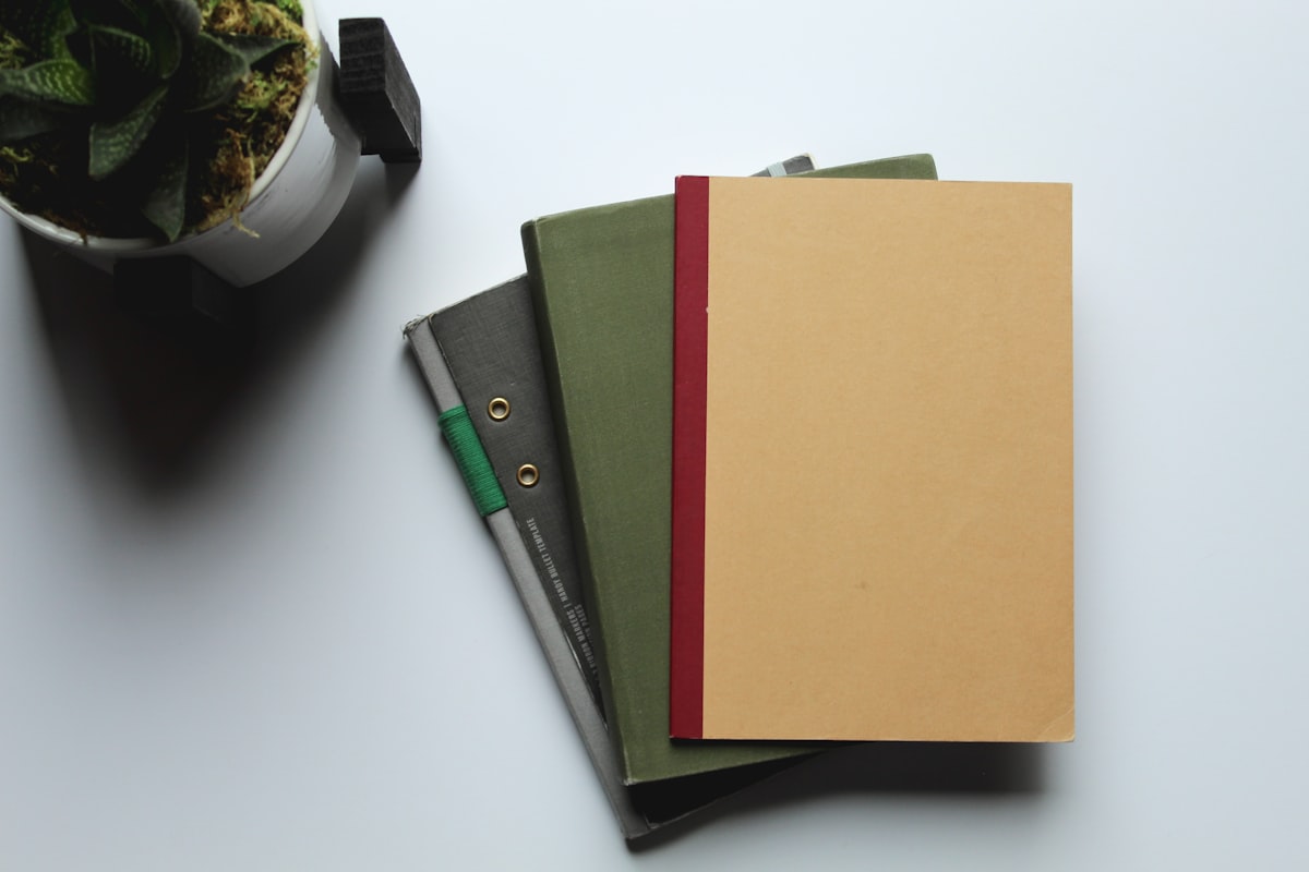 brown folder on white table related to Sage Green Coverlet: A Comprehensive Guide