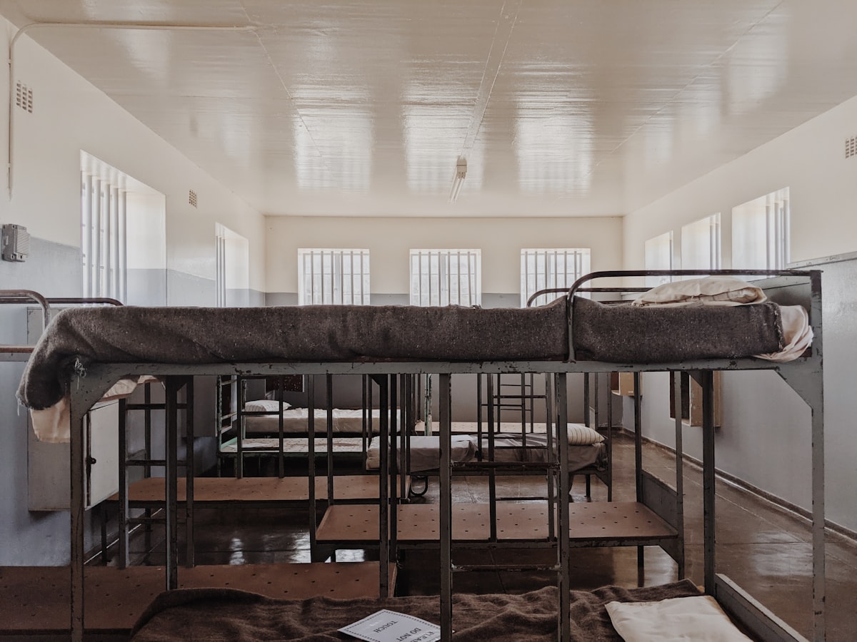 Bunk Bed, Robben Island Prison related to Climbing to new heights: The benefits and design options of bunk beds with stairs