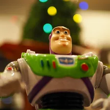 Buzz Lightyear at Christmas related to Exploring the Galactic Comfort of Buzz Lightyear Toddler Beds