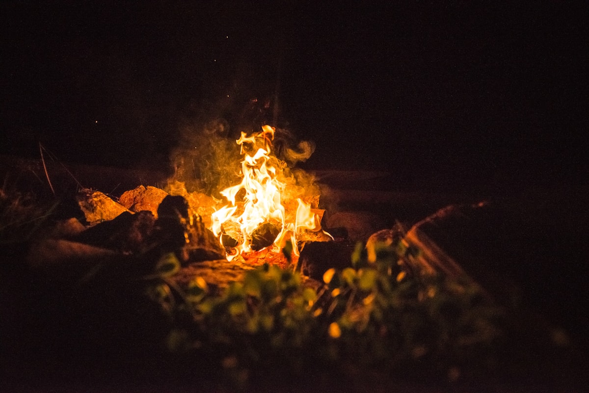Campfire in the wilds is the best way the end a day after kayaking. Hossa National park, Finland - 2016. related to Cozying Up with an Outdoor Fire Chiminea