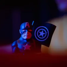Captain america bust with shield in dramatic lighting related to The Ultimate Guide to Captain Bed Twin: A Comprehensive Overview