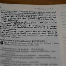 close up, bokeh, macro, blur, blurred background, close focus, bible, old testament, 1 kings, book of kings, kings, ספר מלכים‎, sêp̄er malḵîm,  hebrew bible, destruction of judah, babylon, babylonian exile, Deuteronomistic history, a history of Israel, rabbinic literature, shavuot, christian, judaism, history, text, reading, bible study, devotions, text, NIV, New International Version, type, typography, canon, christianity, holy scripture, holy bible, scripture,tanakh, nevi'im, ketuvim, septuagint,  related to Understanding King Size Coverlet Dimensions
