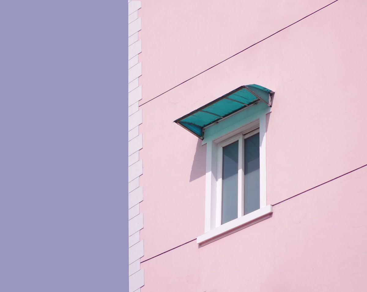 closed sliding window related to Light Pink Valance