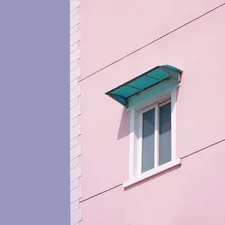 closed sliding window related to Light Pink Valance