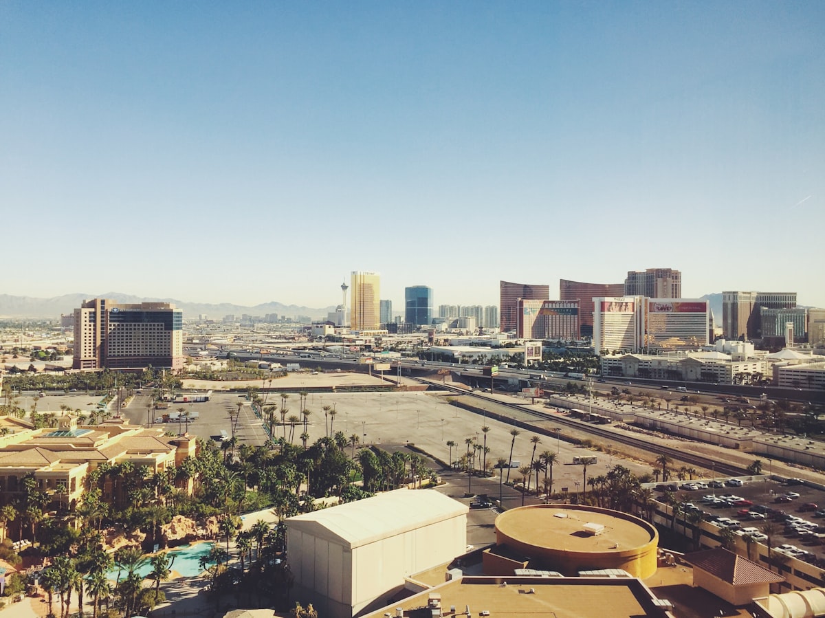 concrete buildings inside city related to Las Vegas Bed Bug Epidemic: Safety and Solutions
