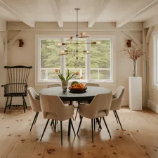 Contemporary dining room (IG: @clay.banks) related to Elevate Your Dining Space