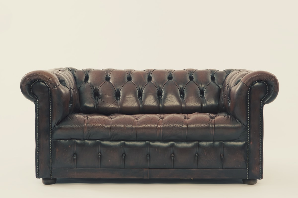 Cool leather couch. related to Elevate Your Living Space with a Stylish Leather Sofa Bed