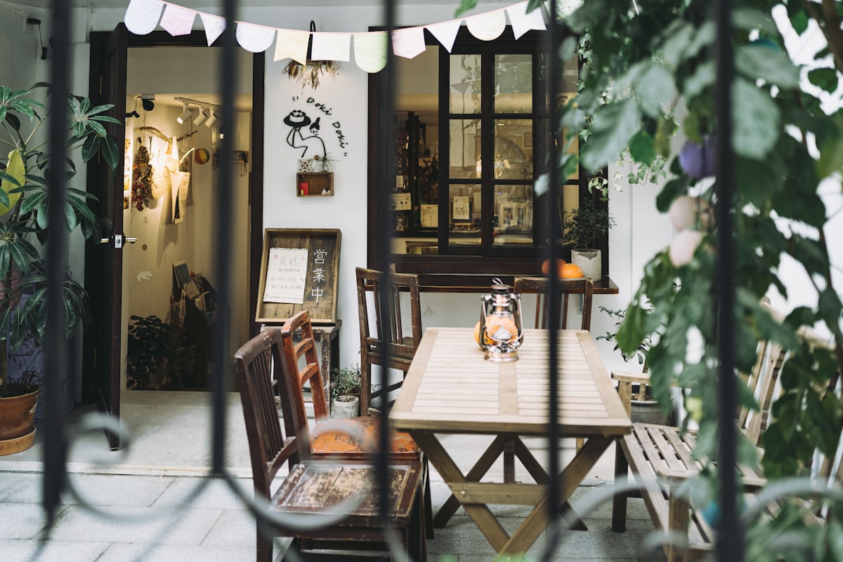 Cozy Hidden Café with Vintage Charm related to Enrich Your Outdoor Ambiance: The Beauty of Home Depot Chiminea Clay