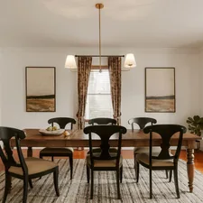 Dining Room (IG: @clay.banks) related to Dining Room Valance