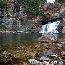 Dusk of Running Eagle Falls related to Discover the Charm of Marble Falls Bed and Breakfasts