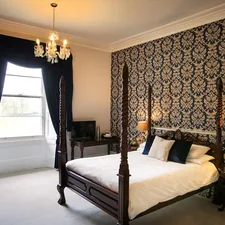 Elm Grove Country House bedroom, Pembrokeshire related to Ultimate Guide to Four Post Beds: Style and Comfort