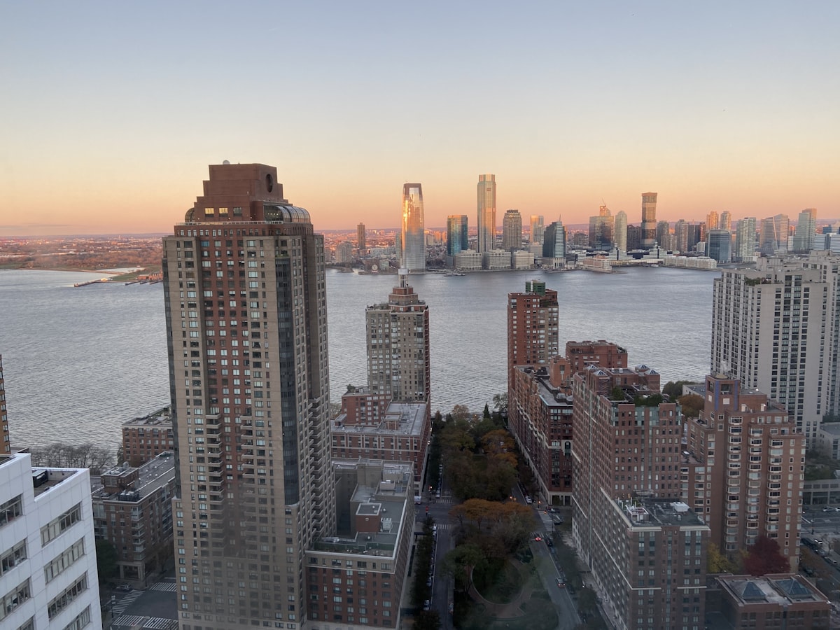 First glimpse of sunrise on Manhattan overlooking the Hudson towards Jersey city related to Exploring Bed Bath & Beyond in Manhattan, KS: Your Ultimate Home Destination