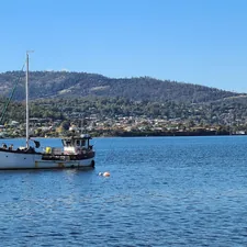 Fishing boat on river related to Discovering Charm: The Best Anchorage Bed and Breakfasts