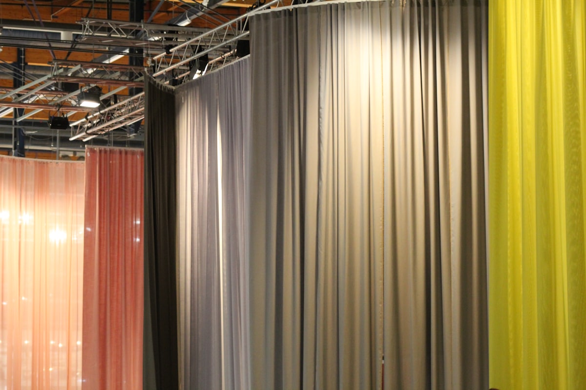 grey and yellow curtain related to Target Valances Curtains: Elevating Your Home Decor