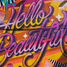 Hello Beautiful text related to How to Make a Beautiful Bed