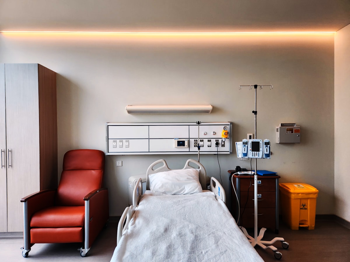 Hospital ward related to Innovations in Hospital Bed Technology