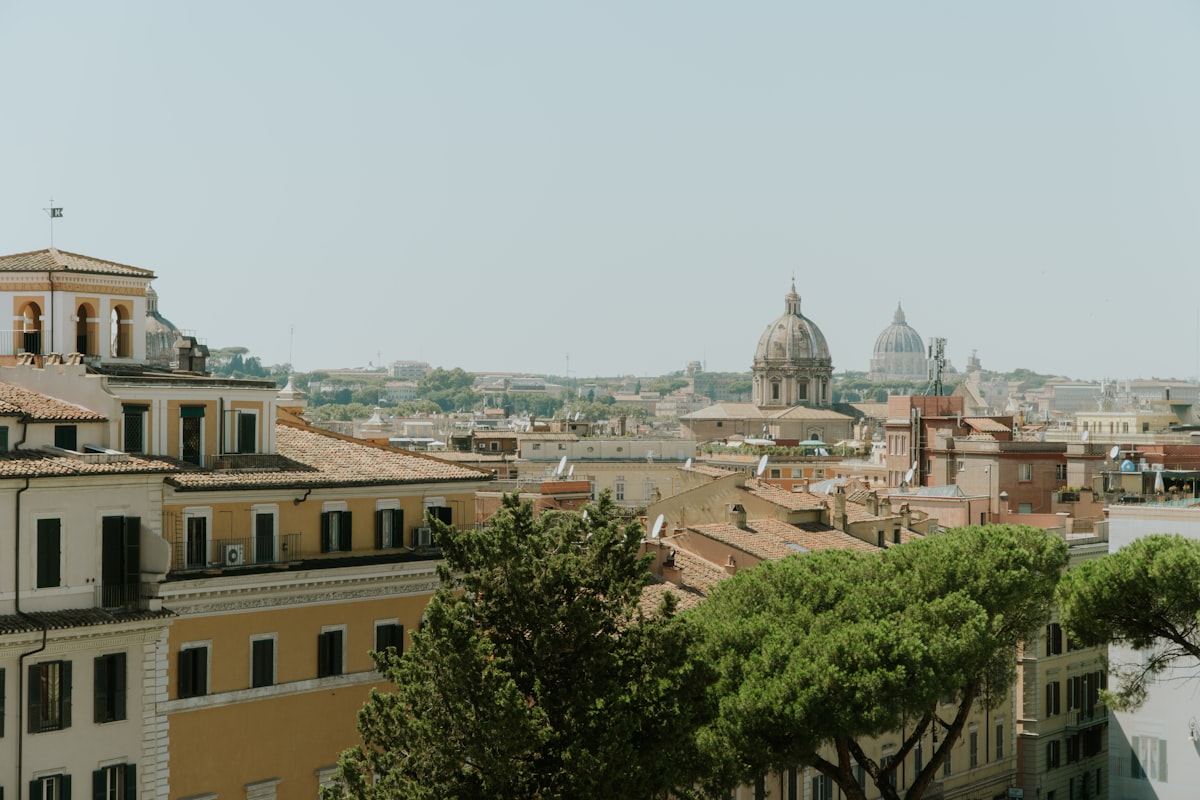 Image showing the beautiful skyline of the city of Rome. Shot was taken on Sony A6400. Follow me on on Instagram for more @jacobfryers or instagram.com/jacobfryers related to Discover the Charm of Rome Bed and Breakfasts
