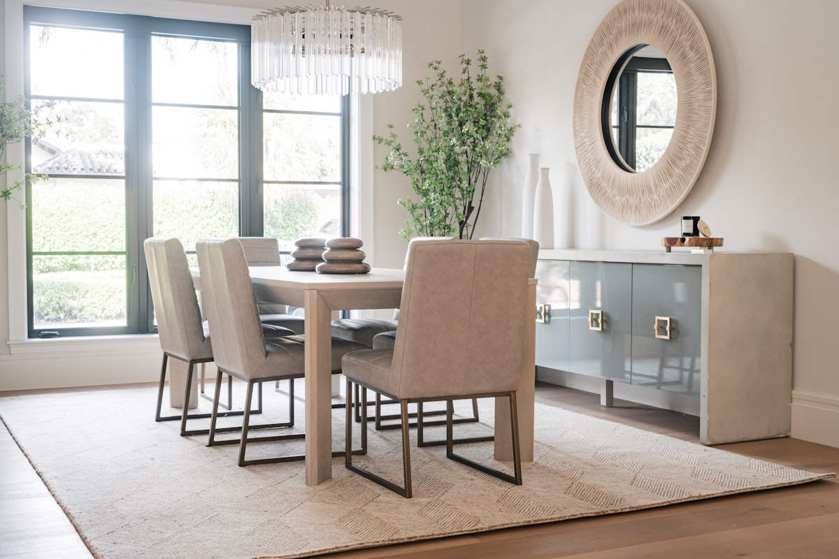 interior design,home decor,home related to Elevate Your Dining Room with a Glass Front Buffet Sideboard
